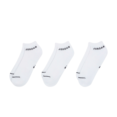 Jordan Everyday No-Show 3-Pack Socks White