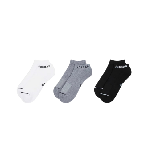 Jordan Everyday No-Show Socks 3-Pack Multi-Color