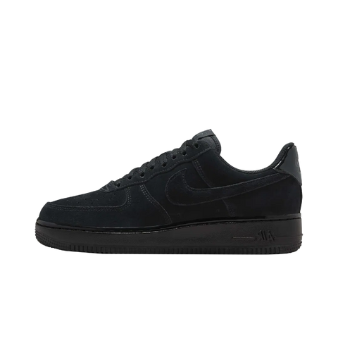 Nike Air Force 1 Low '07 Triple Black Suede (Women's)