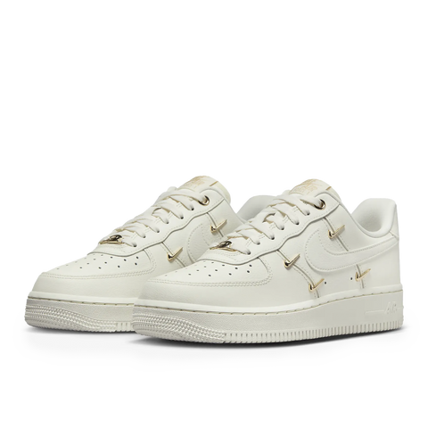 Nike Air Force 1 '07 LX CN Sail Gold Mini Swooshes (Women's)