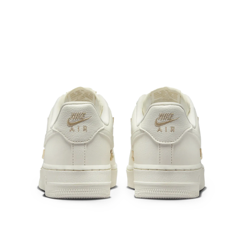 Nike Air Force 1 '07 LX CN Sail Gold Mini Swooshes (Women's)
