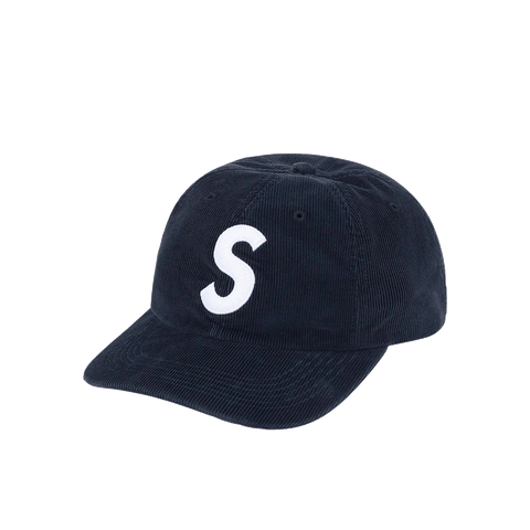 Supreme Corduroy 6 Panel Cap Navy