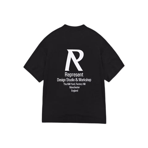 Represent Initial T-Shirt Black