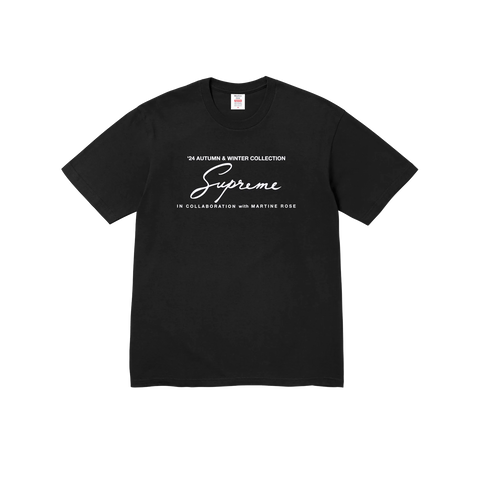 Supreme x Martine Rose Tee Black