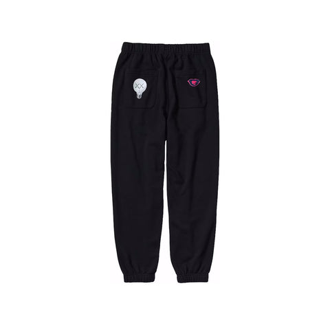 KAWS x Uniqlo x Warhol Joggers Black