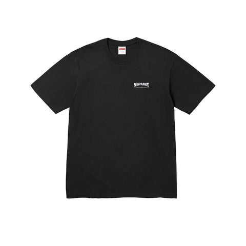 Supreme x Thrasher Cross Tee Black