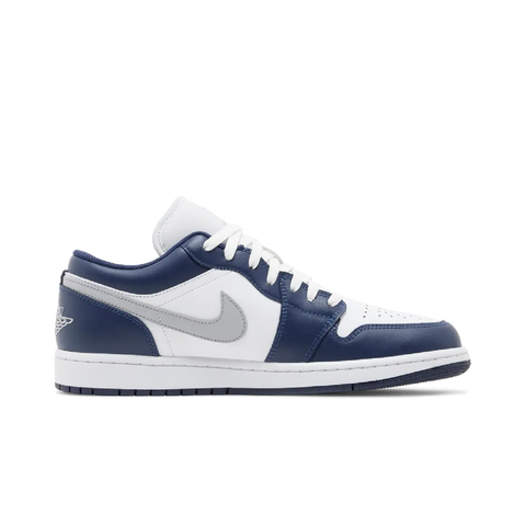 Jordan 1 Low Wolf Grey Midnight Navy
