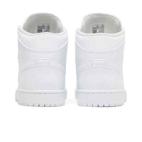 Jordan 1 Mid Triple White (2022/2023)