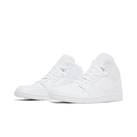 Jordan 1 Mid Triple White (2022/2023)