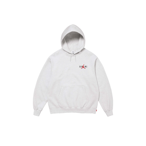 Supreme x Jordan Hooded Sweatshirt Ash Grey