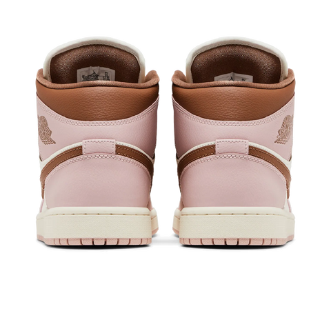 Jordan 1 Mid Pink Oxford Brown (Women's)