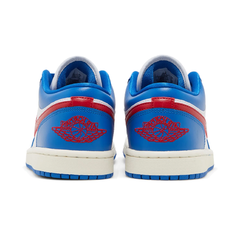 Jordan 1 Low Sport Blue Gym Red (Women's)