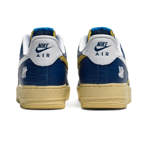 Nike Air Force 1 Low SP Undefeated 5 On It Blue Yellow Croc