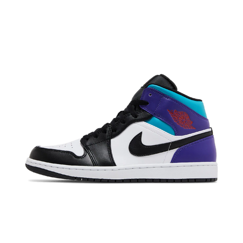 Jordan 1 Mid Court Purple Tropical Twist