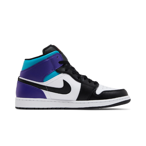 Jordan 1 Mid Court Purple Tropical Twist