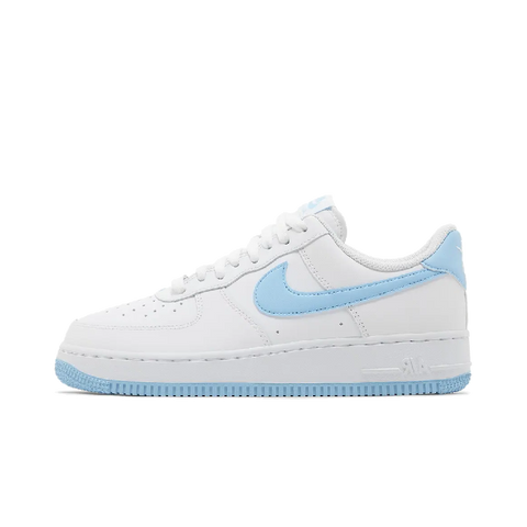 Nike Air Force 1 Low '07 White Aquarius Blue