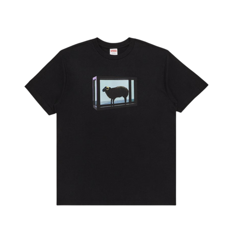 Supreme Damien Hirst Black Sheep Tee Black