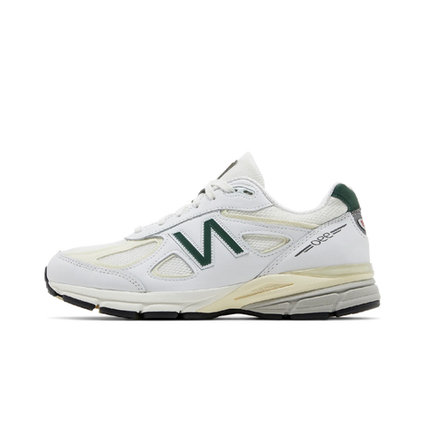 New Balance 990v4 MiUSA White Green