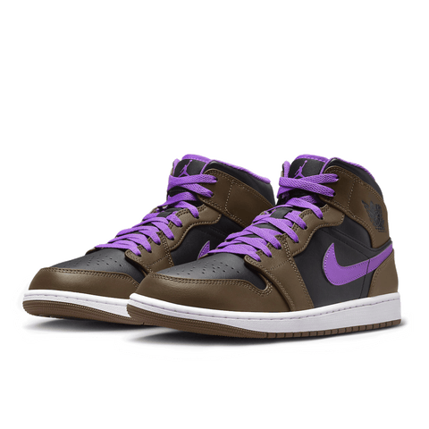Jordan 1 Mid Purple Mocha (GS)